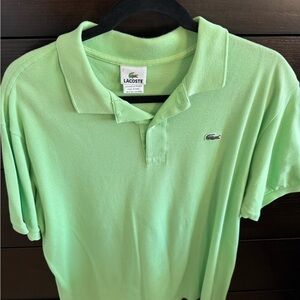 Lacoste Men's Mint Polo Shirt